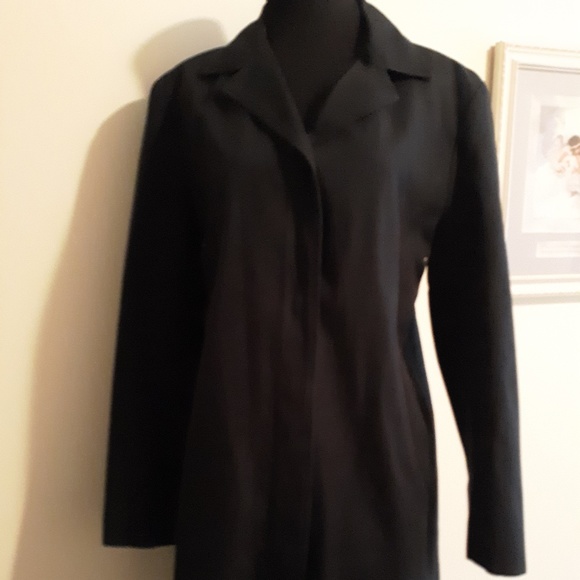Anne Klein Jackets & Blazers - Anne Klein 100% Cotton Trench Coat L